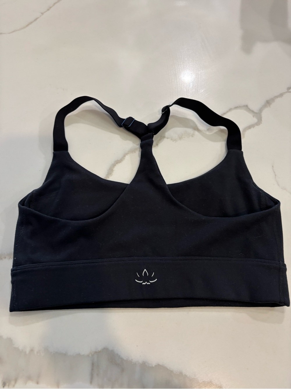 Beyond Yoga Black Racerback Sports Bra